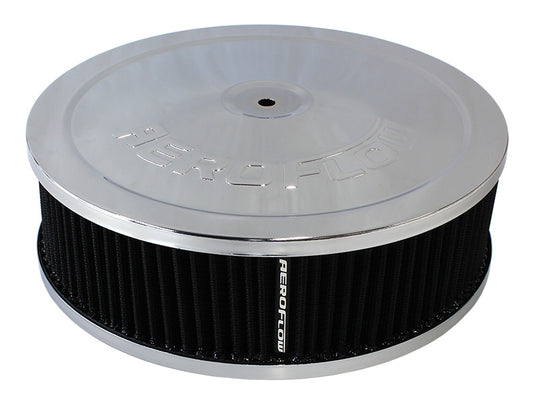 9" X 2-3/4"  AIR CLEANER  ASSY5-1/8" NECK, CHROME, COTTON Default Title