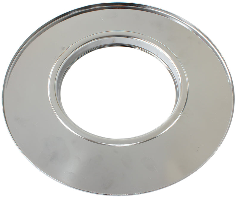 14" AIR CLEANER BASE ONLY     FLAT BASE CHROME 7-5/16"