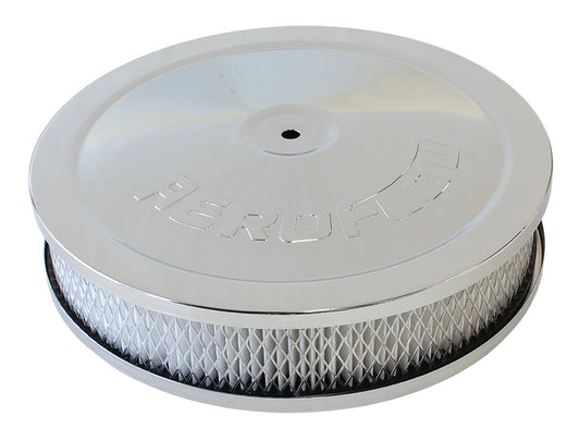 9" X 2"  AIR CLEANER  ASSEMBLY5-1/8" NECK, CHROME, PAPER Default Title