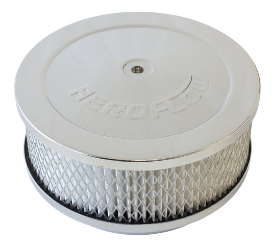 6-3/8 X 2-1/2  AIR CLEAN  ASSY5-1/8" NECK, CHROME, PAPER Default Title