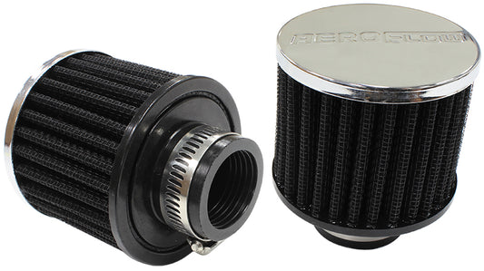 1-1/4" UNIV CLAMP ON FILTER   3" O.D,2-1/2" H,CHROME TOP Default Title