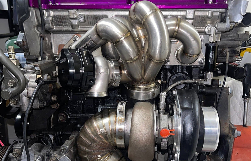 4G63 TURBO OIL LINE           FEED KIT MITSUBISHI EVO 4-9