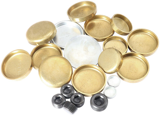 SB CHRYSLER WELSH PLUG KIT    273 360 340 BRASS SMALL BLOCK