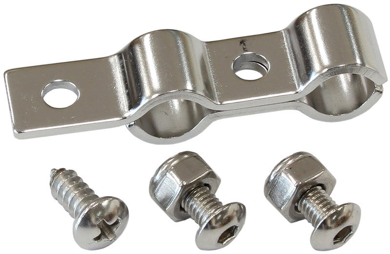 DUAL HARDLINE CLAMP 1 X 3/8"  AND 1 X 3/8" WITH BRACKET