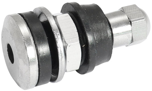 BOLT IN WHEEL VALVE STEM      SINGLE CHROME 7/16" 5/8" HOLES Default Title