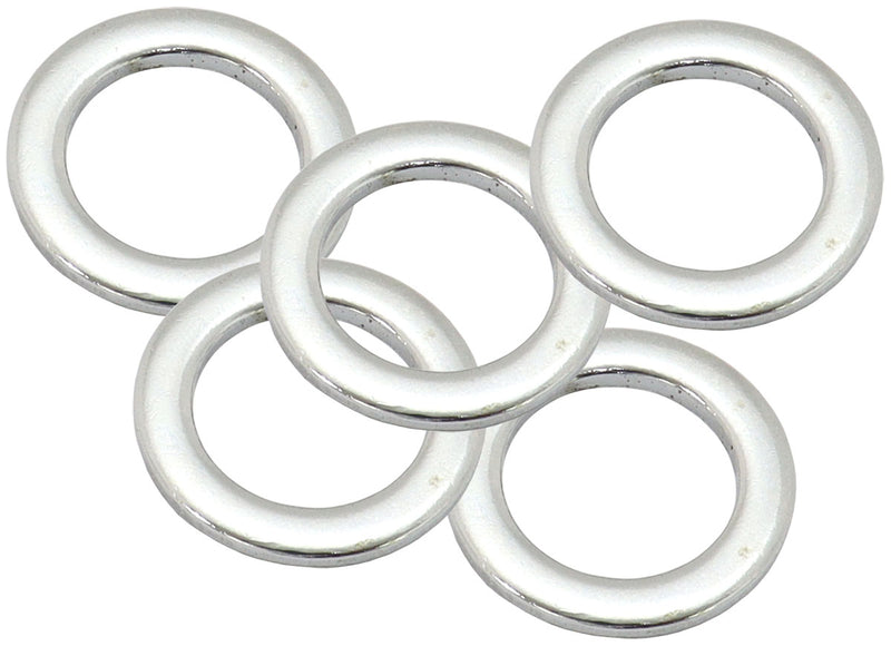 STANDARD WHEEL NUT WASHER     CHROM 1.060 OD 0.695 ID 5 PACK