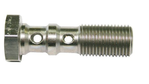 DOUBLE BANJO BOLT M10 x 1.25MMSTAINLESS 30MM LONG