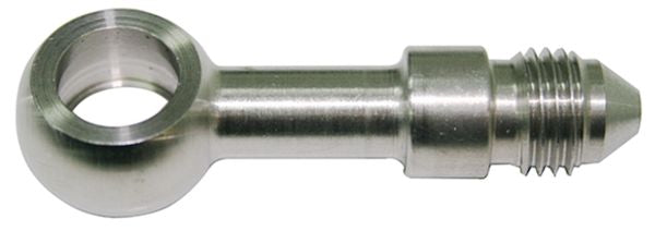 -3AN STRAIGHT MALE BANJO 7/16"STAINLESS STEEL LONG VERSION