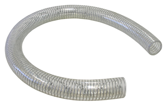 REINFORCED CLEAR PVC          BREATHER HOSE ID 12MM 1/2"    AF 315-012-6M Default Title