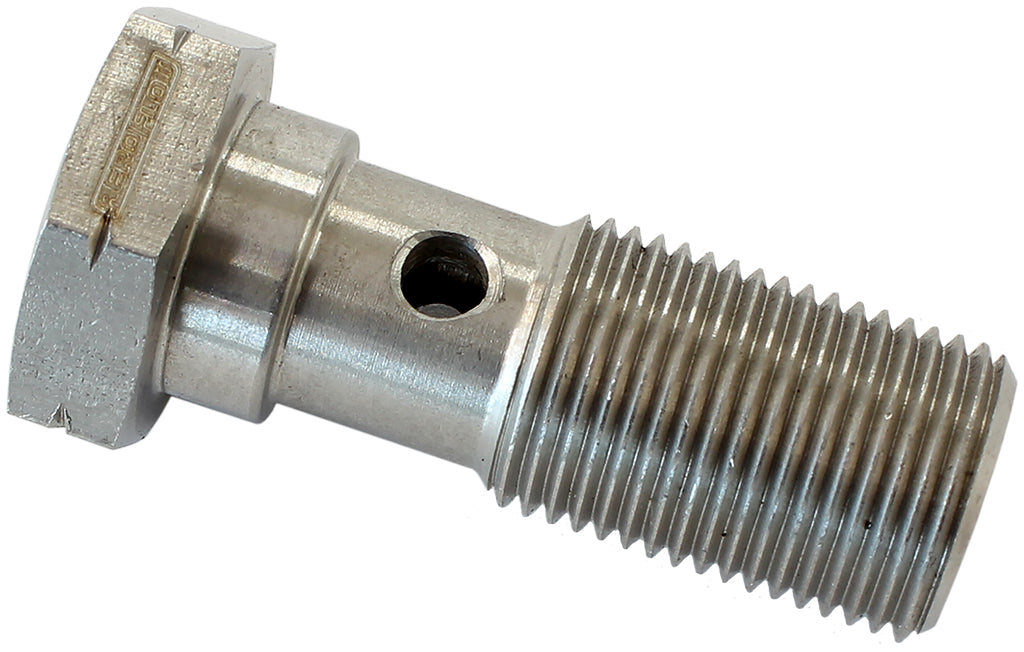 BANJO BOLT M12 X 1.5MM        STAINLESS 30MM LONG