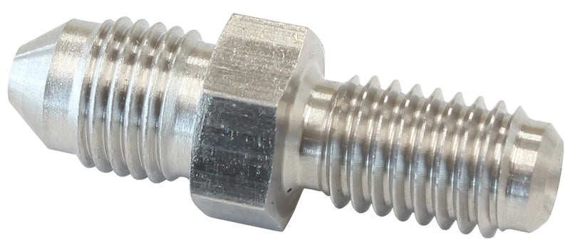 Male -3AN to M8 x 1.25 thread dual seat adapter