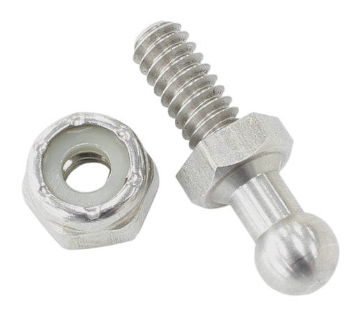 THROTTLE BALL STAINLESS       10-24UNC WITH 3/8 HEX NUT