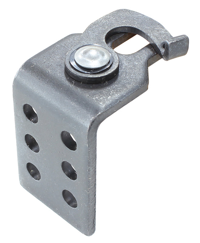 QUICK RELEASE MORSE CABLE     BRACKET 90° MILD STEEL