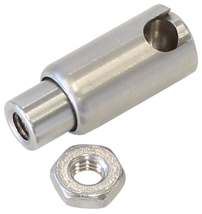 QUICK RELEASE BALL JOINT      10-32UNF NUT STAINLESS STEEL