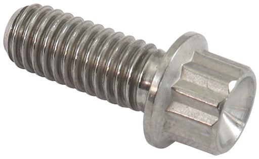 M6x1.00 TITANIUM BOLT 15mm UHL12 POINT SINGLE M6 x 1.00mm