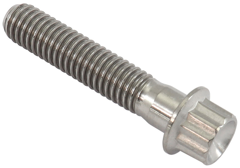 M6x1.00 TITANIUM BOLT 30mm UHL12 POINT SINGLE M6 x 1.00mm