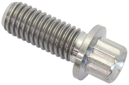 M8x1.25 TITANIUM BOLT 20mm UHL12 POINT SINGLE M8 x 1.25mm