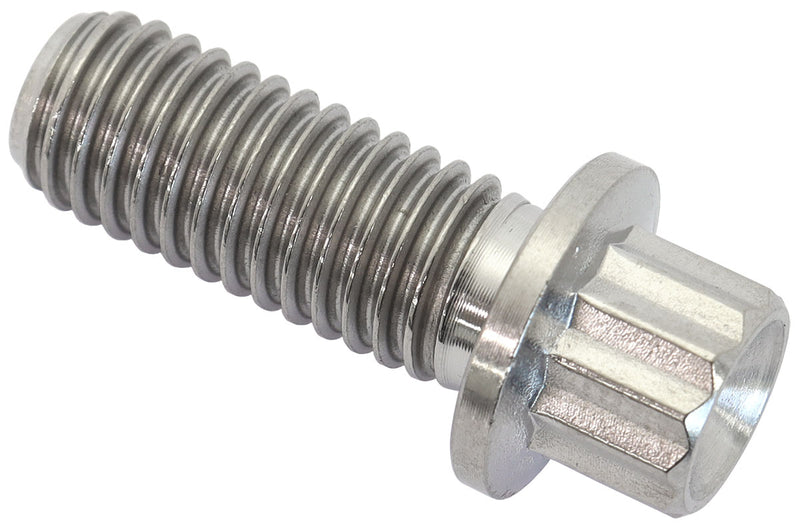 M8x1.25 TITANIUM BOLT 20mm UHL12 POINT SINGLE M8 x 1.25mm