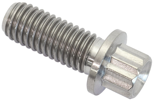 M8x1.25 TITANIUM BOLT 20mm UHL12 POINT SINGLE M8 x 1.25mm