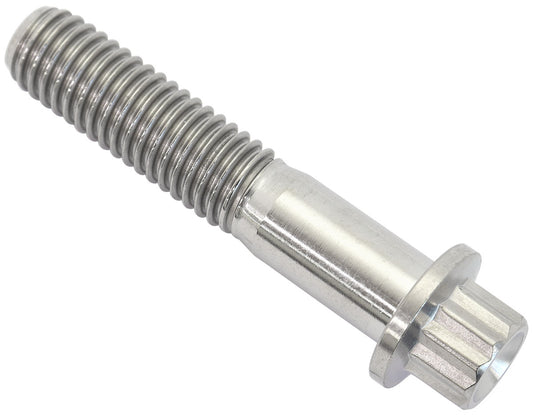 M8x1.25 TITANIUM BOLT 40mm UHL12 POINT SINGLE M8 x 1.25mm