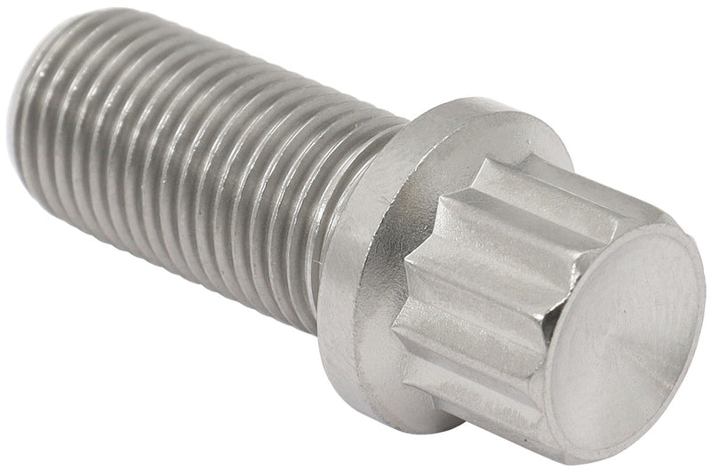 M12x1.25 TITANIUM BOLT 25mmUHL12 POINT SINGLE M12 x 1.25mm