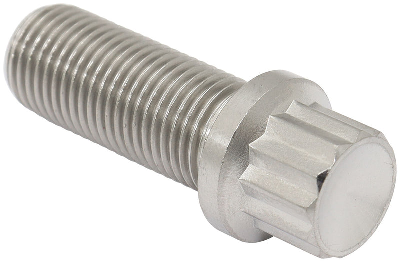M12x1.25 TITANIUM BOLT 30mmUHL12 POINT SINGLE M12 x 1.25mm
