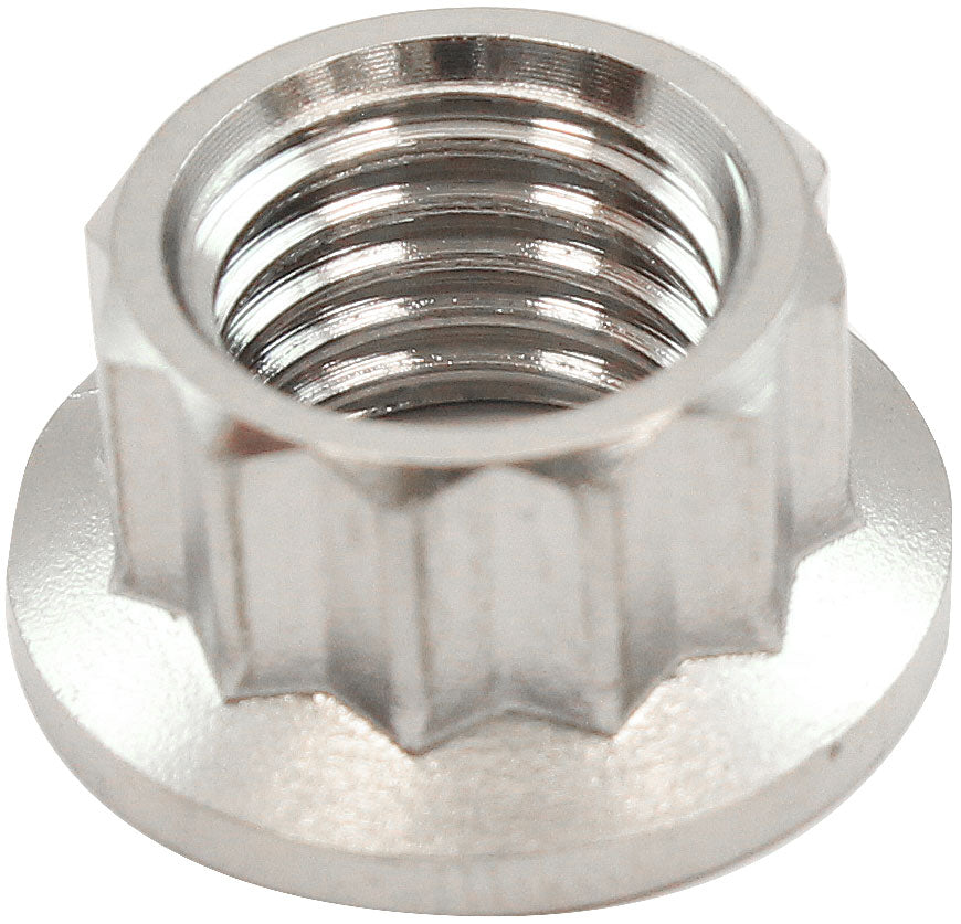 5/16" UNF TITANIUM NUT        12 POINT SINGLE 5/16"-24