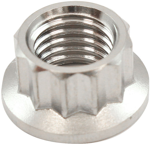 3/8" UNC TITANIUM NUT         12 POINT SINGLE 3/8-16"