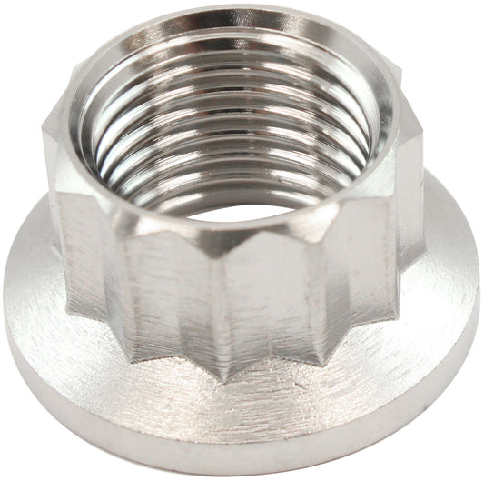 1/2" UNF TITANIUM NUT         12 POINT SINGLE 1/2"-20