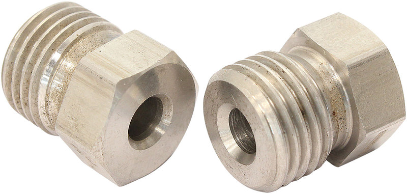 S/S INVERTED FLARE TUBE NUT   3/16" HARD LINE TO 9/16"-18