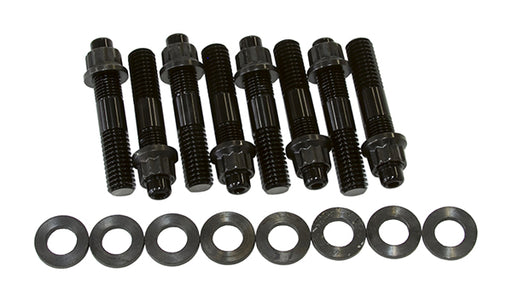 BLOWER STUD KIT BLACK STUDS   BLACK FINISH 2.5" OAL