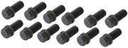 HEADER BOLTS 3/8-16 1" UHL    HEX HEAD BLACK PACK OF 12
