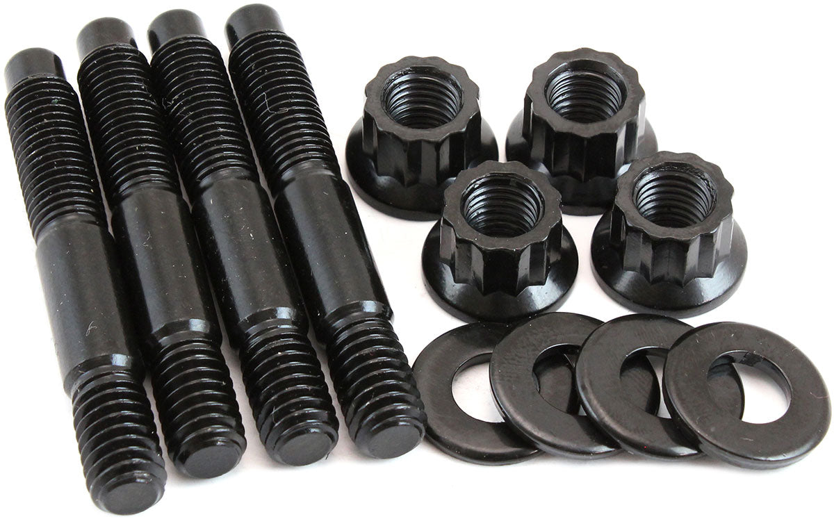 CARBURETTOR STUD KIT SUIT 1/2"SPACER 4 PACK 8740 12 POINT