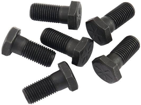 FLYWHEEL BOLTS 7/16-20 1" UHL CHEV FORD PACK OF 6 Default Title