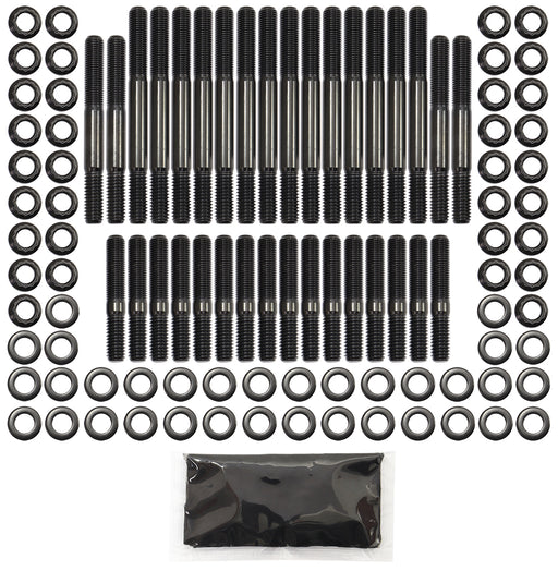 SMALL BLOCK CHEV HEAD STUD KIT12pt, OE, AF,EDEL,BRODIX,DART SBC Aeroflow - AF 37-2000