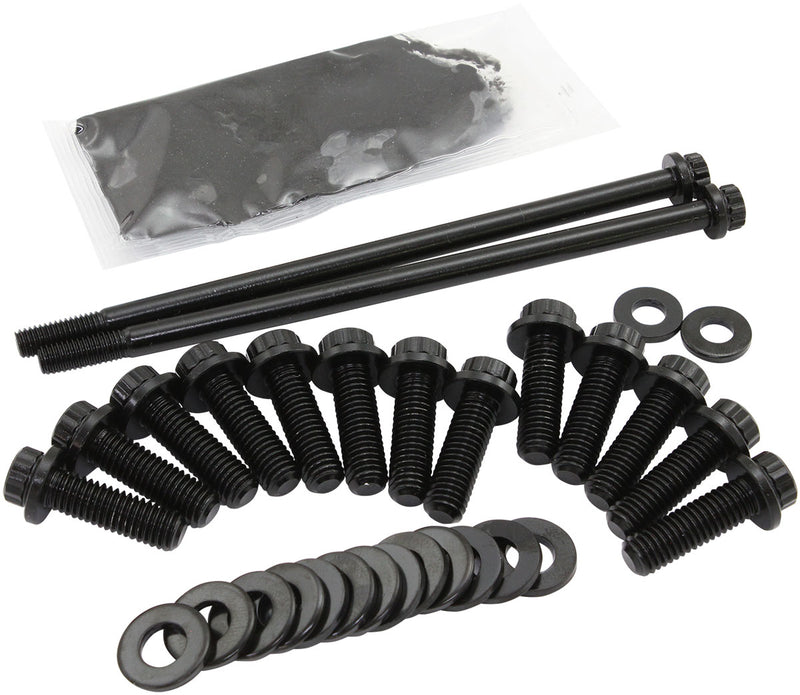 GM LS OIL PAN BOLT KIT        12 POINT BLACK LS1 LS2 LS3