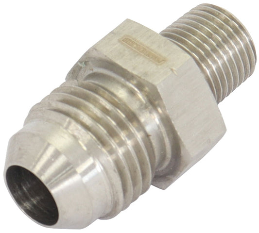 1/8" BSP to -6AN STRAIGHT     STAINLESS STEEL