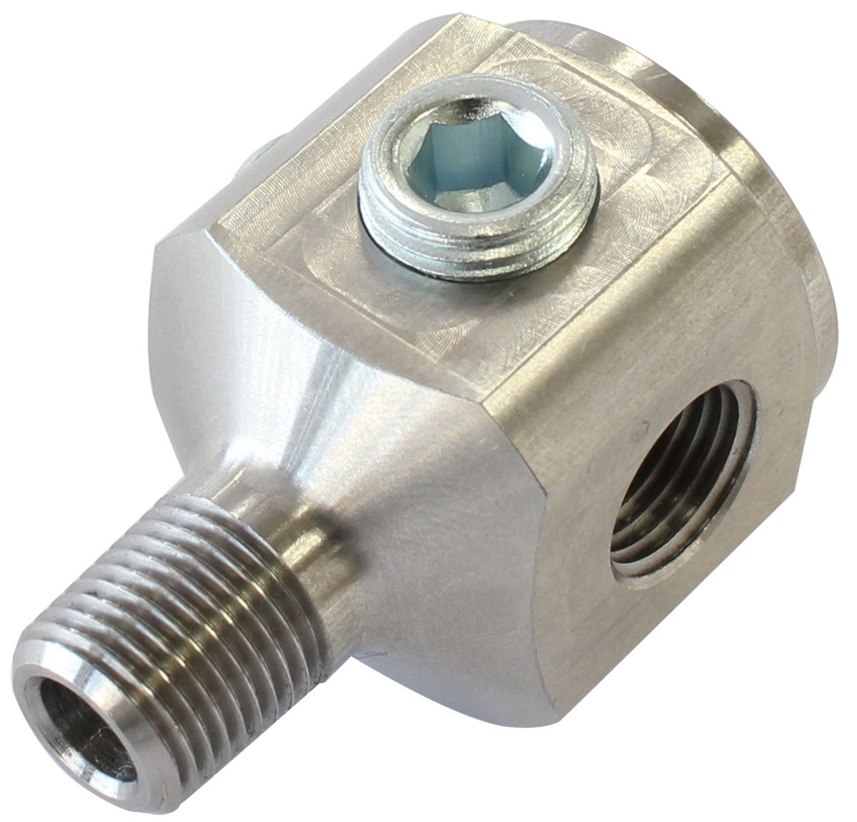 1/8" NPT BLOCK ADAPTER        1 x MALE TO 5 x FEMALE TEE S/S