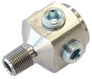 1/8" BSP TO NPT BLOCK ADAPTER 1 x MALE TO 5 x FEMALE TEE