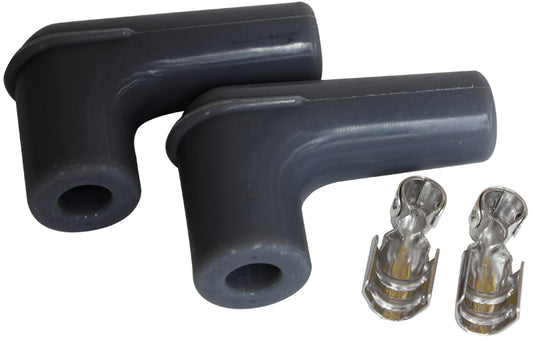 SPARK PLUG BOOTS & TERMINALS  90 DEG. 2 BOOTS & 2 TERMINALS Default Title