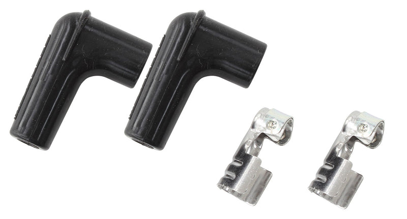 SPARK PLUG BOOTS & TERMINALS  90 DEG. 2 BOOTS & 2 TERMINALS