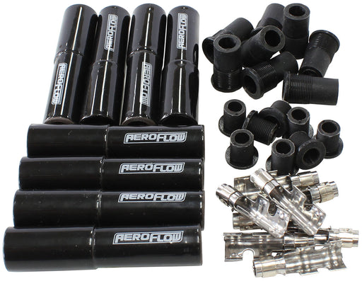 CERAMIC STR BOOTS & TERMINALS 8 BOOTS & 8 TERMINALS STRAIGHT