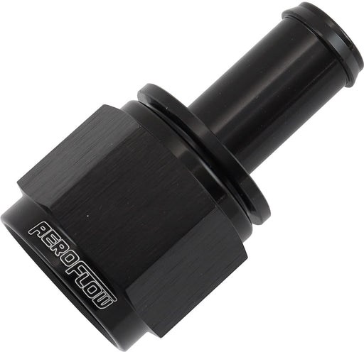 FEMALE -10AN TO 1/2" BARB     BLACK WITH TUBE NUT