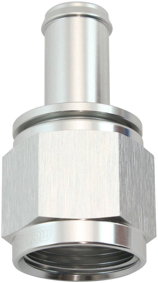 FEMALE -10AN TO 1/2" BARB     SILVER WITH TUBE NUT