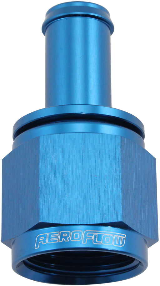 FEMALE -10AN TO 1/2" BARB     BLUE WITH TUBE NUT