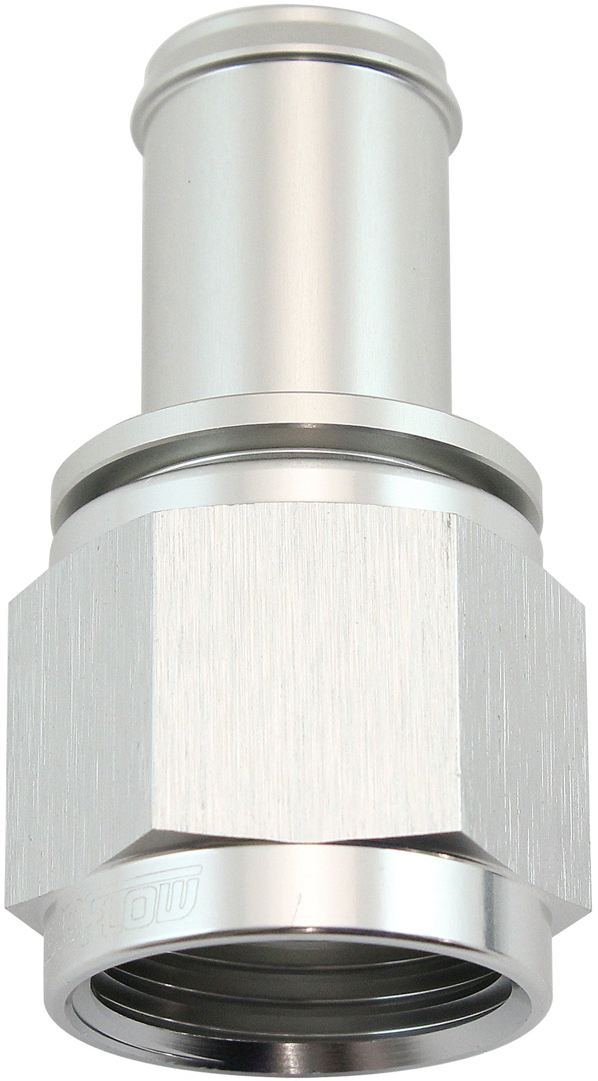 FEMALE -10AN TO 5/8" BARB     SILVER WITH TUBE NUT