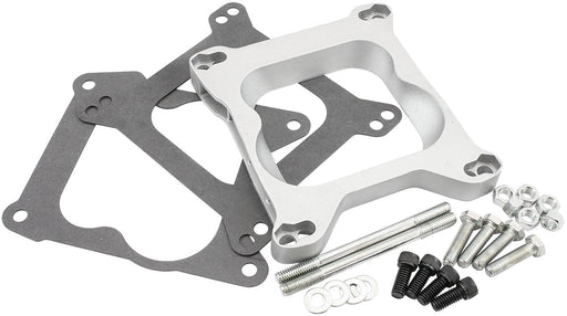 CARBURETTOR ALLOY ADAPTER 3/4"SPACER SPREAD TO SQUARE BORE