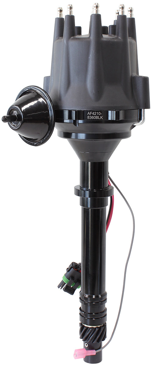 CHEVY SB BB READY TO RUN DIST VAC ADVANCE BLACK BODY & CAP