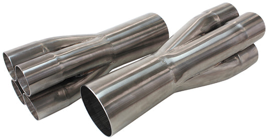AEROFLOW MERGE COLL 2-1/4-4"  2-1/4" TO 4" 304 STAINLESS