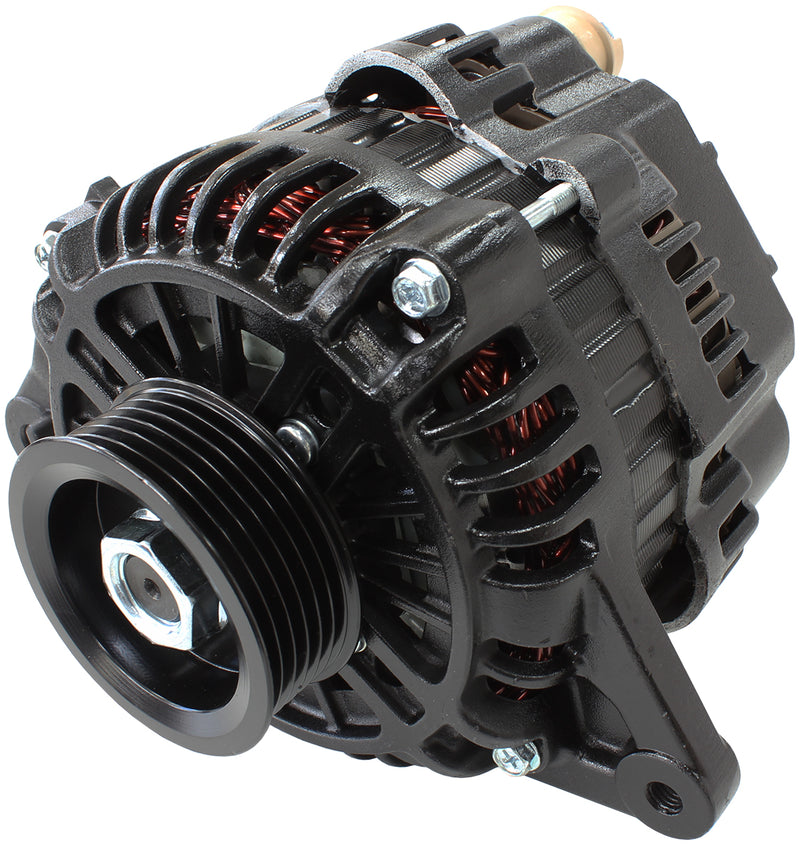 MITSUBISHI 4G63 150A          HIGH OUTPUT ALTERNATOR BLACK
